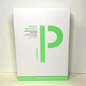 Zitsticka Press Refresh Hydrogel Exfoliating Sheet Mask
